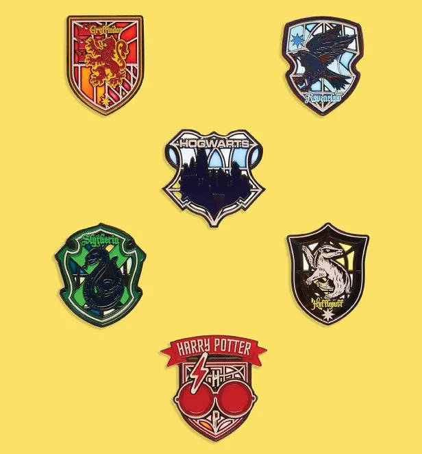 Loungefly Harry Potter Stained Glass Blind Box Pin